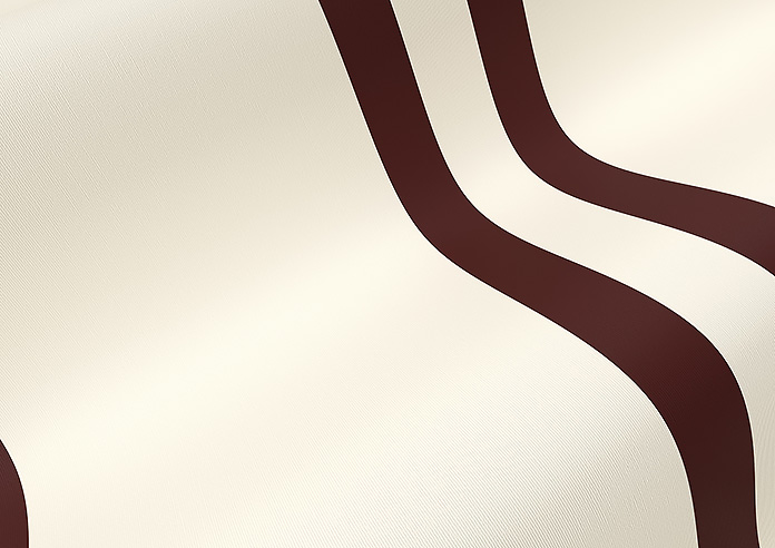 Winnies Stripe, Russet - Twist&Fit Roller Blind - Image 4